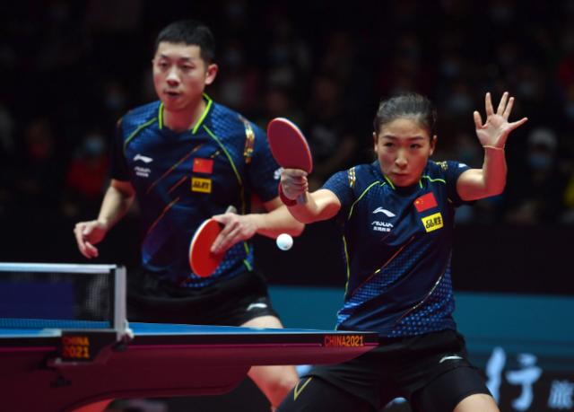 略有紧张无碍赢球 模拟赛第二站许昕刘诗雯开门红